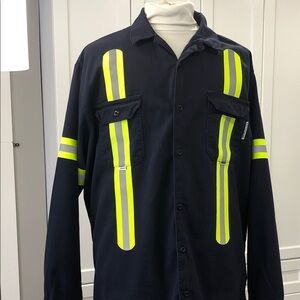 👷‍♂️ ARC/FR UltraSoft® Long Sleeve Work Shirt – Navy - 2XL – AGO Industries 🇨🇦